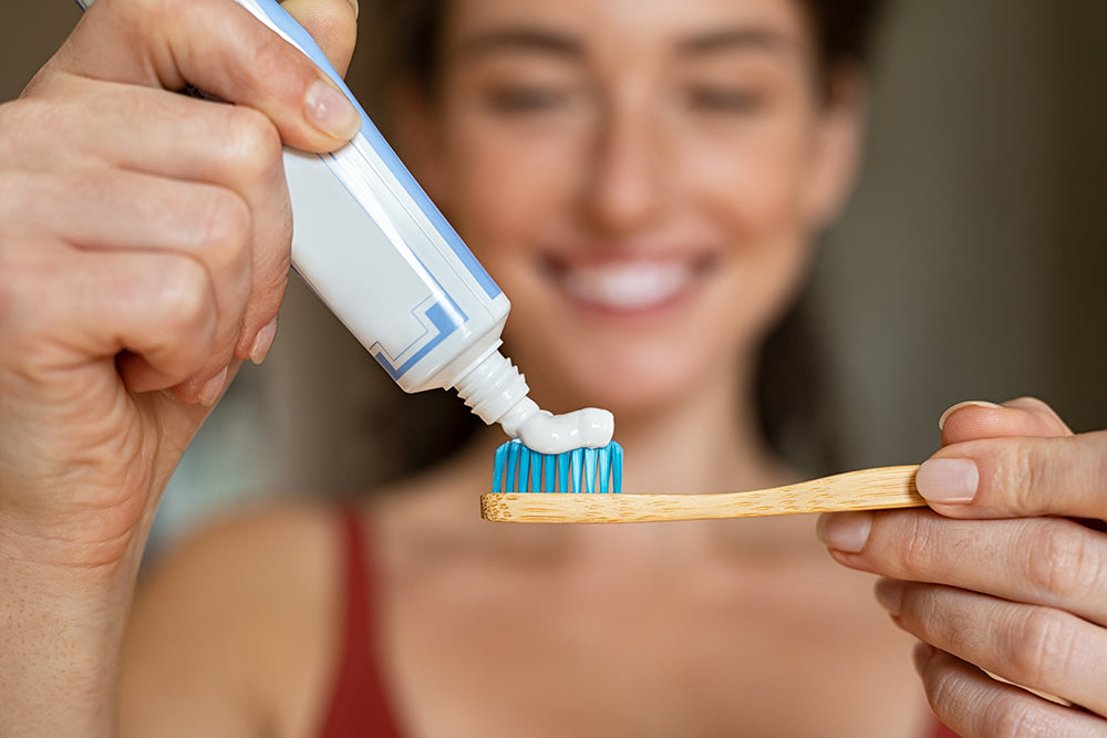 woman with bad breath