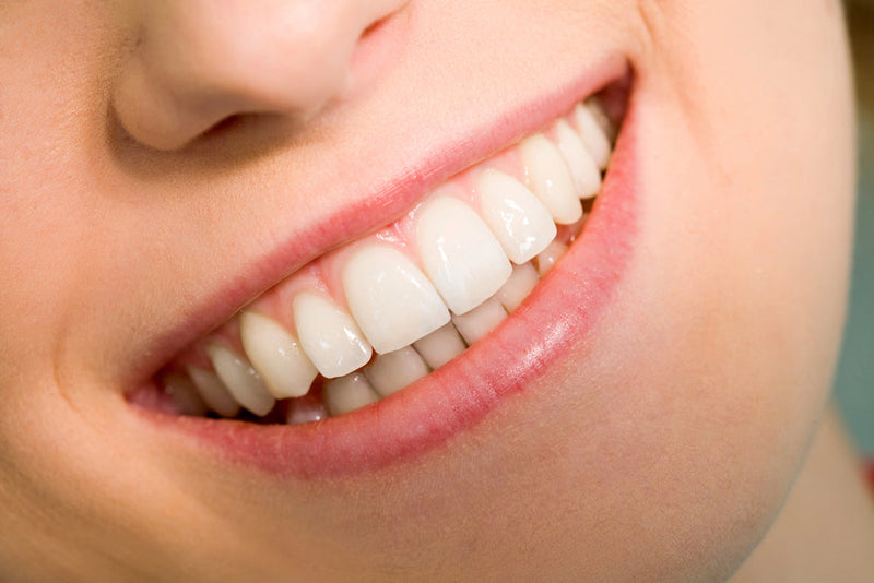 woman with big teeth
