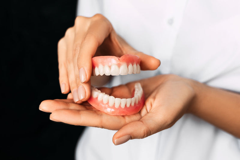 woman with big teeth
