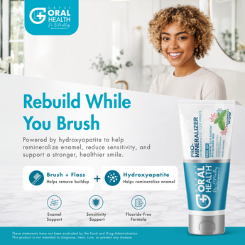 ProMineralizer™ Fluoride-Free Toothpaste with Nano Hydroxyapatite (Peppermint Wow)