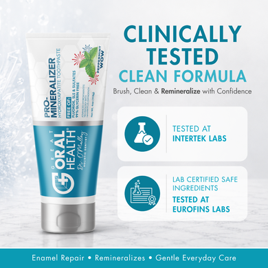 ProMineralizer™ Fluoride-Free Toothpaste with Nano Hydroxyapatite (Peppermint Wow)