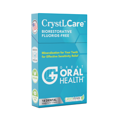 CrystLCare™ Biorestorative Dental Strips with Nano Hydroxyapatite for Enamel Strengthening
