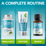OUT WITH THE BAD, IN WITH THE GOOD!    Patented Great Oral Health System: Advanced Oral Probiotics, Remineralizing Toothpaste and Essential Oil Blend