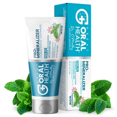 ProMineralizer™ Fluoride-Free Toothpaste with Nano Hydroxyapatite (Peppermint Wow)