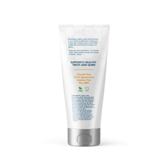 Kids Yummy Orange Flavored Nano Hydroxyapatite Fluoride Free Toothpaste